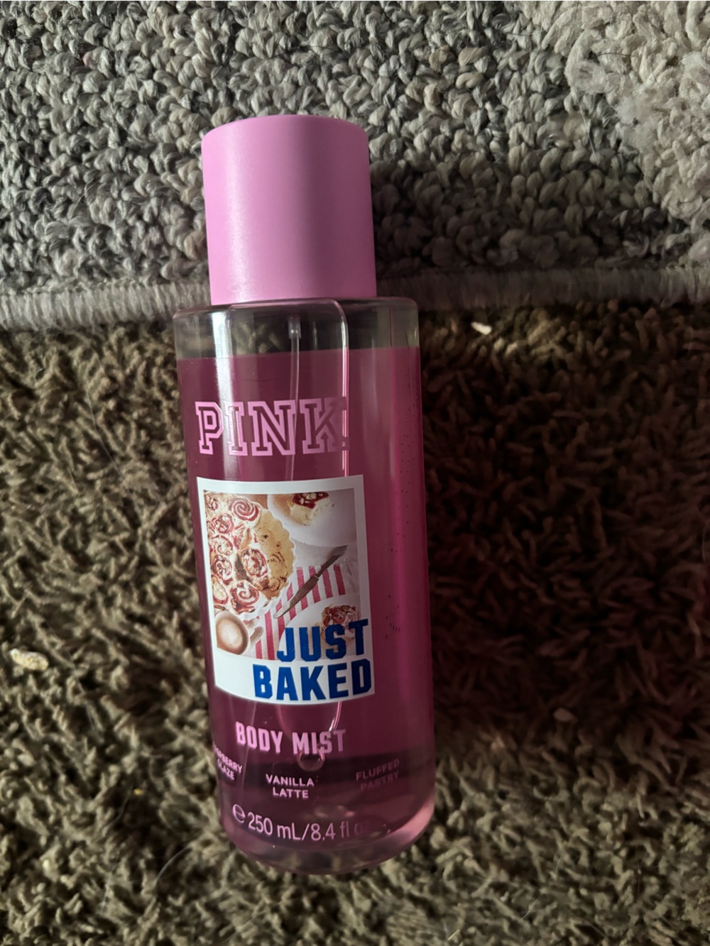 PINK Victoria's Secret Just Baked Body Lotion & Mist - Bright Pink Duo - Picture 2 of 4